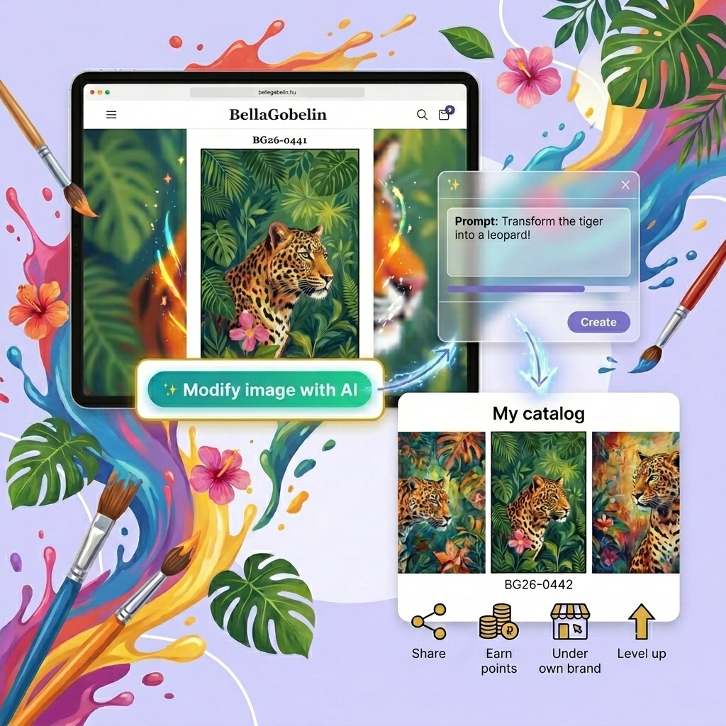 Magischer Katalog-Ersteller Illustration