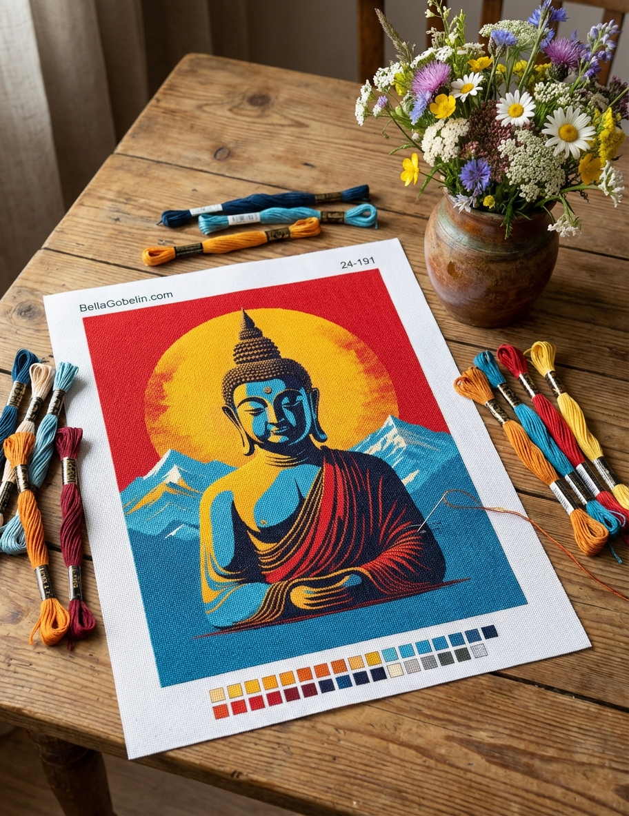 Buddha-Gobelin