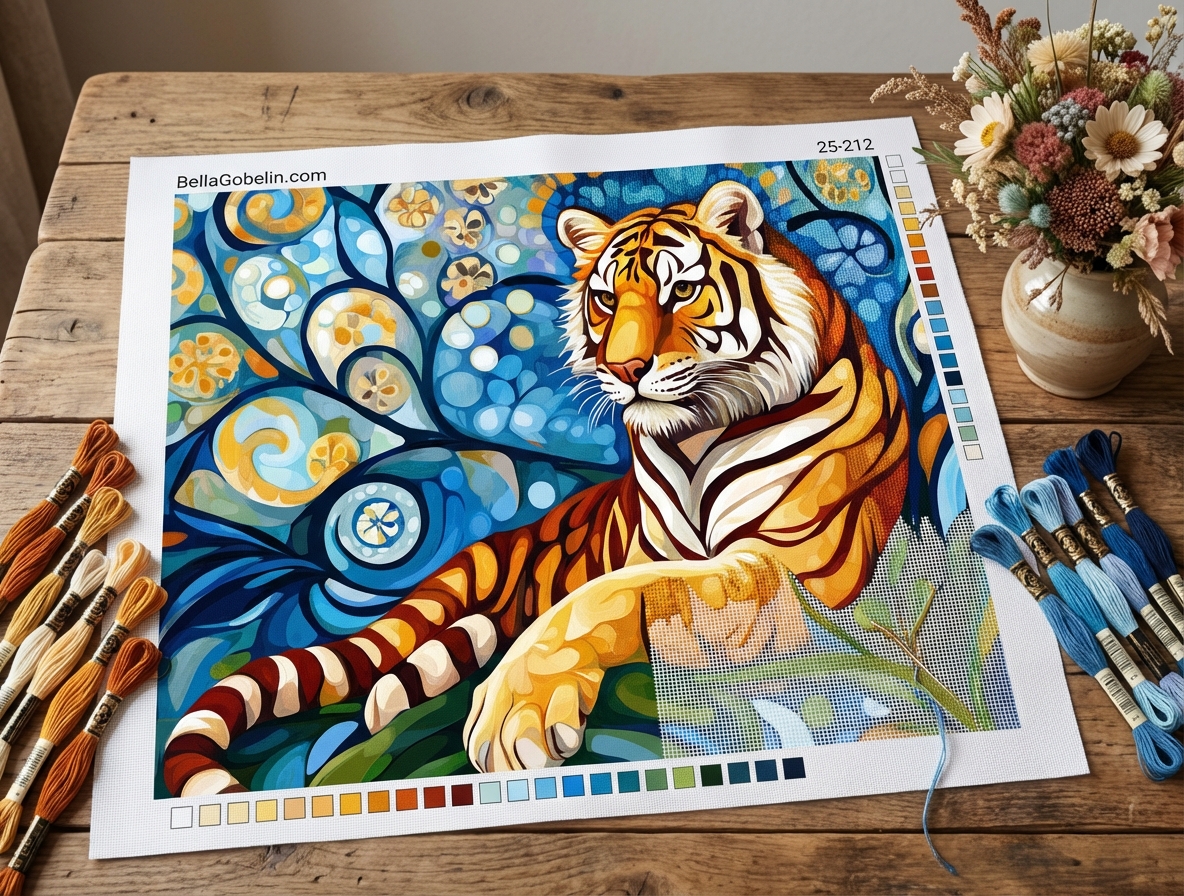 Klimts Tiger