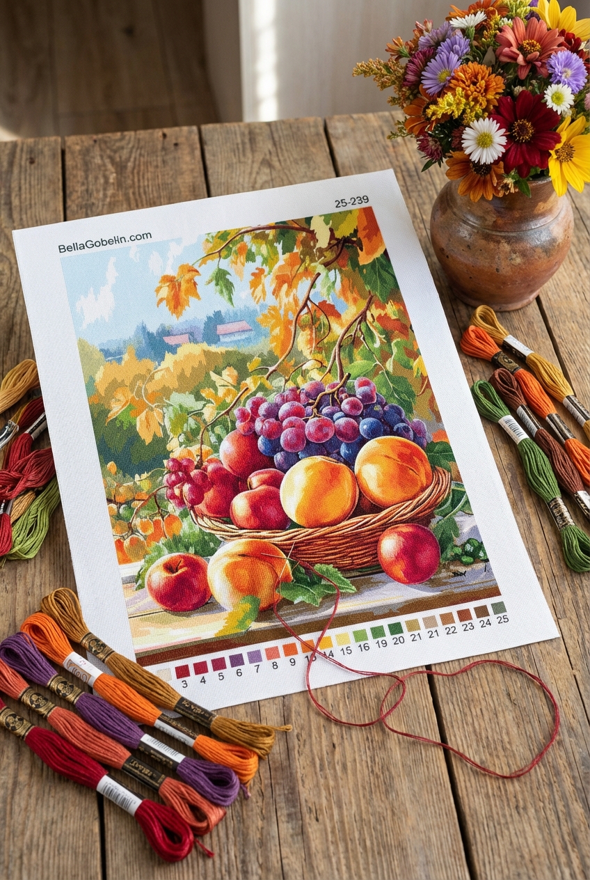 Obstkorb Stillleben