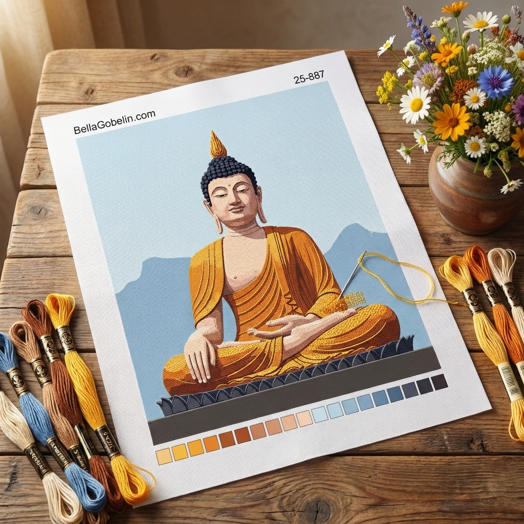 Buddha-Gobelin