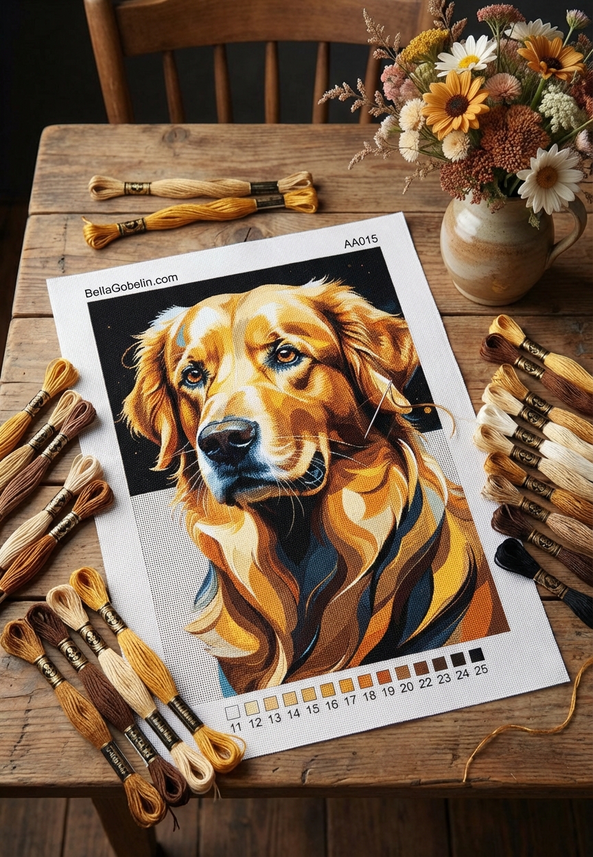 Retriever Hund Porträt