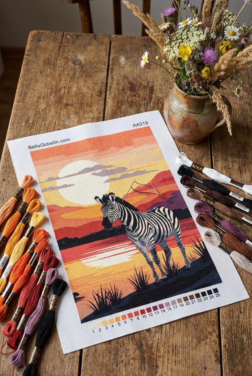 Zebra-Porträt