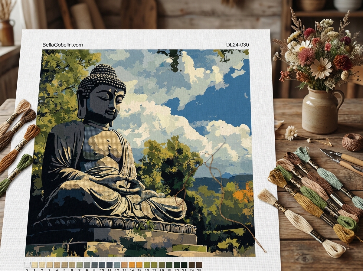 Buddha Steinfigur