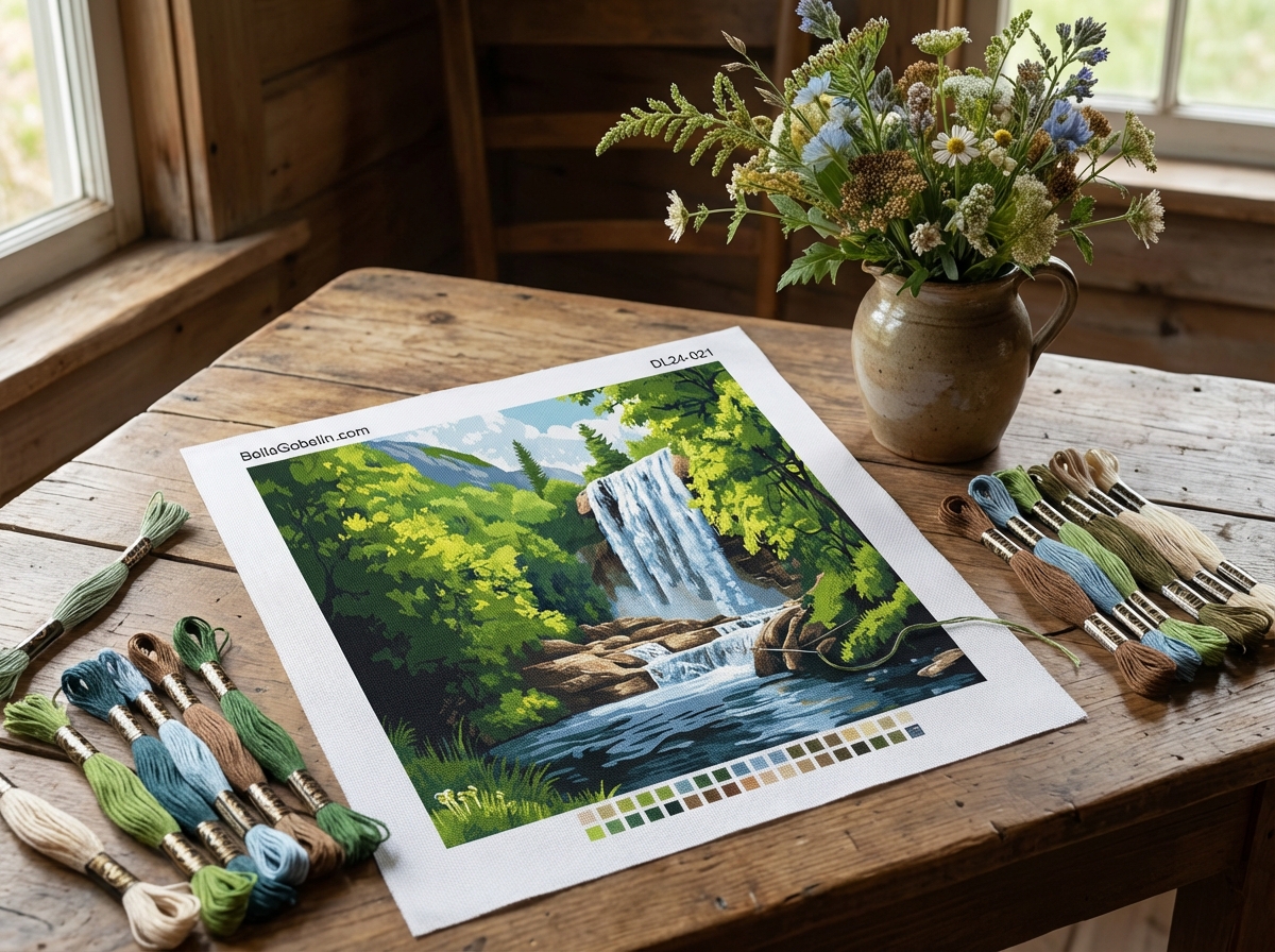 Waldwasserfall