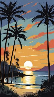 Nacht am Strand