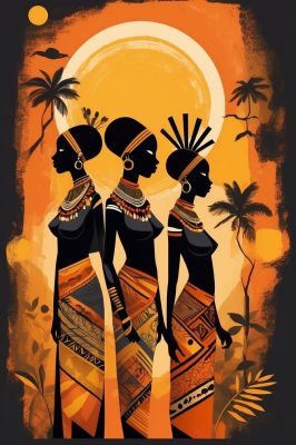 Afrikanische Frauen