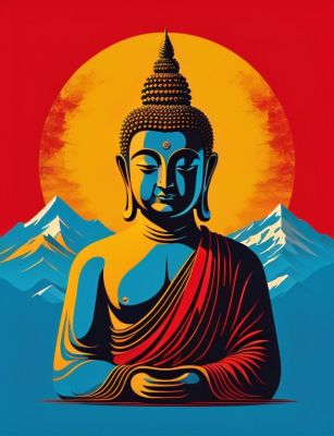 Buddha-Gobelin
