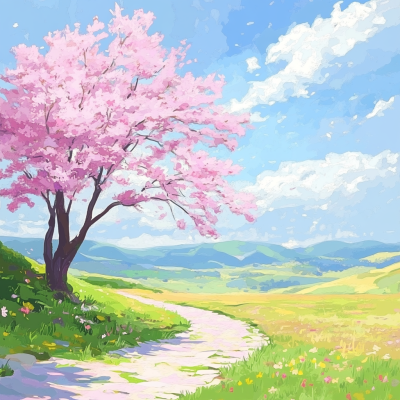Frühling Landschaft