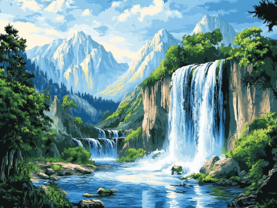 Der Wasserfall