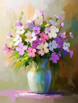 Blumen im Vase