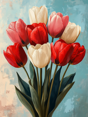 Tulpenstrauß
