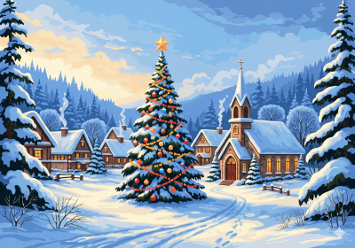 Weihnachtsthemen Serie