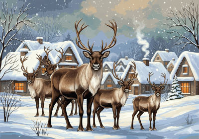 Weihnachtsthemen Serie