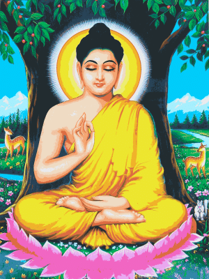 Buddha-Gobelin
