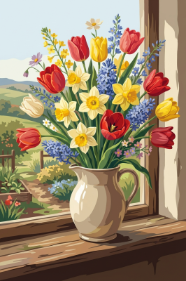 Wundervoller Blumenstrauß