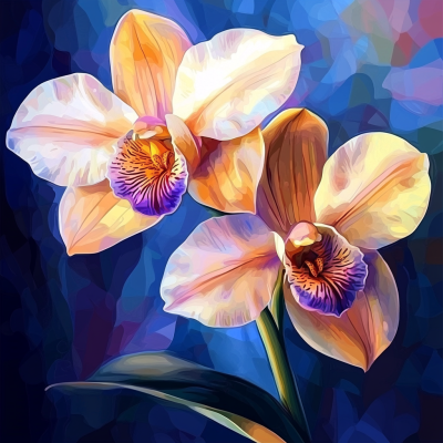 Wunderbare Orchidee