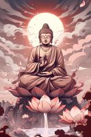 Buddha-Gobelin