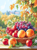Obstkorb Stillleben