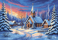 Weihnachtsthemen Serie
