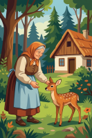 Großmutter und das Rehlein