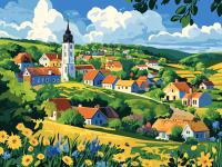 Ungarisches Dorf