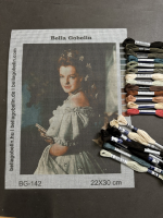 Sissi (Romy Schneider) – Gobelin-Stickerei