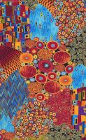 Bild im Stil von Klimt